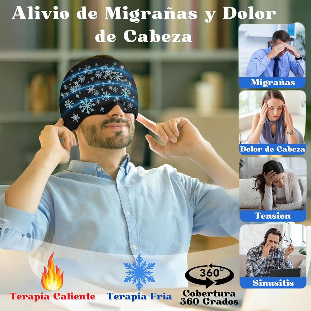 GorroPro™ - Para alivio de migraña y dolor de cabeza - Paga 1 y Lleva 1 Gratis